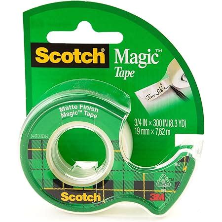 Scotch magic tape with a flat finish